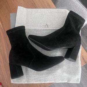 AQUATALIA STRETCH SUEDE BOOTIES | NWT & BOX